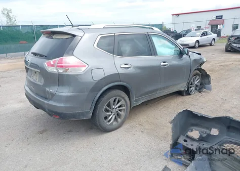 2016 Nissan Rogue Sl z USA, uszkodzony, nr VIN JN8AT2MV9GW132361